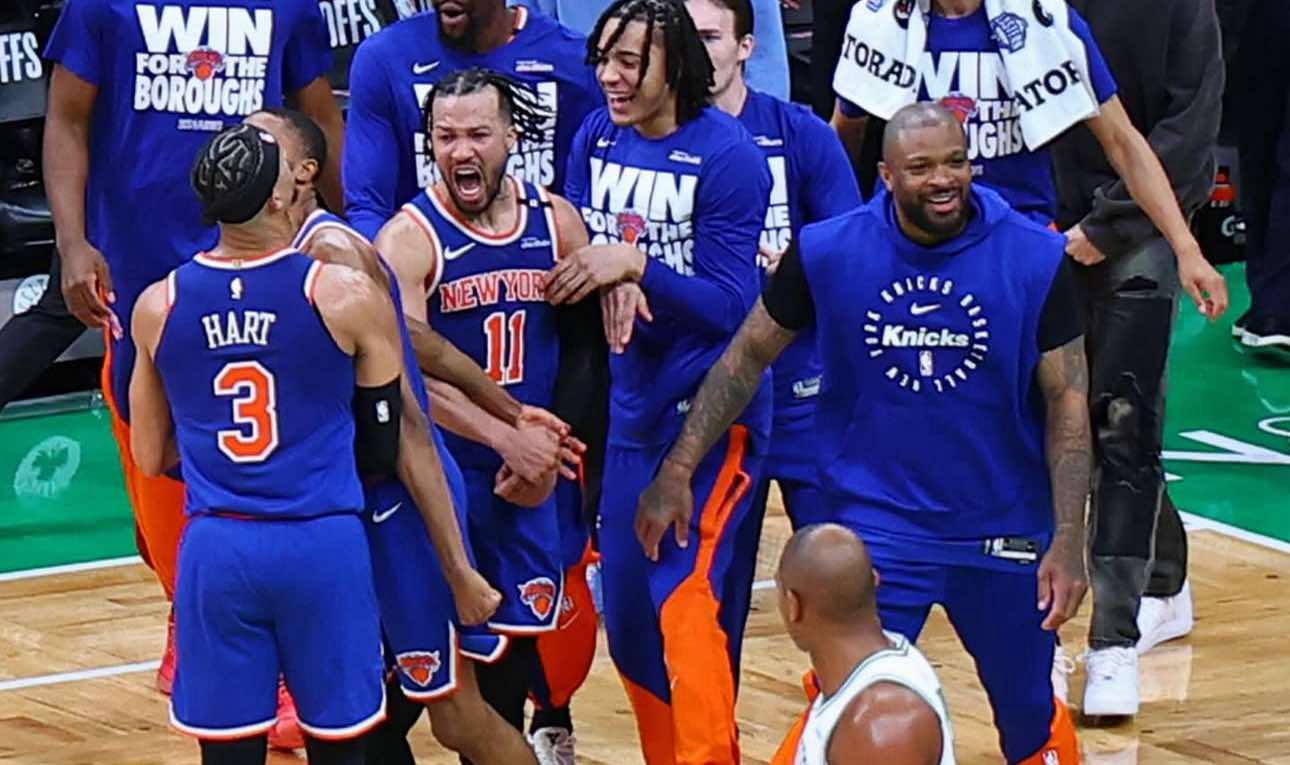 Knicks score tough win on the road vs Celtics to take series opener