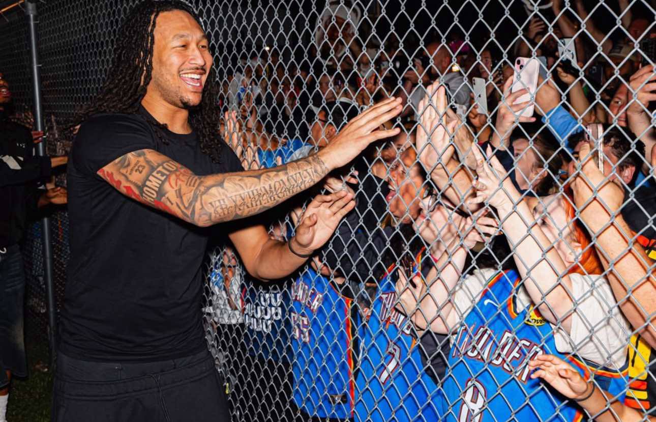 Thunder strike early, hold off Nuggets to tie series at 2-2